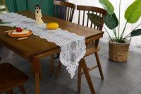 1 Camino De Mesa De Encaje De Ganchillo Con Borla, Tela Hueca Floral Para TV, Mesita De Noche, Aparador, Zapatero - details 0