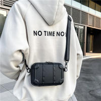 Bolso de mensajero para hombre, nuevo bolso de caja personalizado, simple bolso cuadrado pequeño, bolso de móvil con estilo de PU, bolso de mensajero para mujer. - details 8