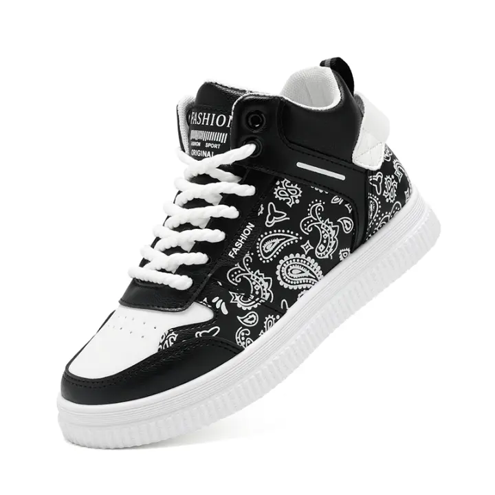 Zapatillas de deporte informales de marca para hombre, zapatos de baloncesto, zapatos deportivos antideslizantes a la moda para niños, zapatos de tenis atléticos para adiestramiento al aire libre - 1