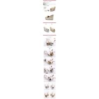 Sandalias de Verano para Mujer Altura Aumentada Plataforma Impermeable Gruesa Pendiente Talón Super 14CM Oro Lentejuelas - details 4