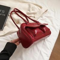 Bolso de mano de moda informal de cuero de PU vintage con diseño de doble bolsillo para mujer - details 5