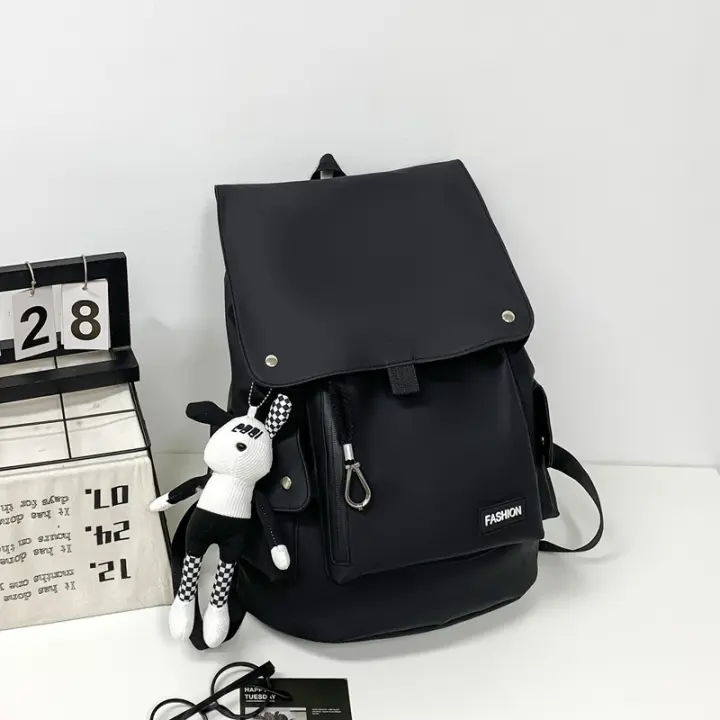 Mochila escolar impermeable de gran capacidad para motocicleta, mochila de nuevo estilo para mujer, viajes de ocio de alta gama - 1