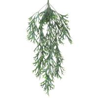 80cm helecho de asta artificial, plantas de helecho para colgar en la pared, astas artificiales, hoja realista, plantas falsas de plástico - details 1