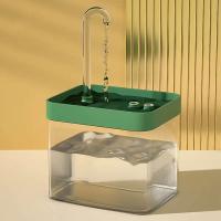 Fuente con filtro automático para gatos, bebedero eléctrico transparente con filtro de recirculación silencioso, USB, dispensador de agua - details 1
