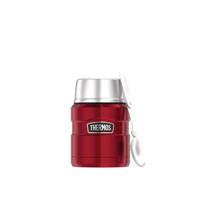 Termos STAINLESS King Food JAR - Termo de acero inoxidable con inserciones y asa, 1,2 l, acero inoxidable, 12 horas de calor/24 h frío, para pasta, sopa, cereales, recipiente térmico para alimentos, - details 8