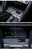 Cargador inalámbrico QI para coche, adaptador de placa de carga rápida para teléfono, modificación Interior para Honda Civic FC - details 6