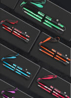Bastón De Senderismo Plegable De Cinco Secciones, Aleación De Aluminio, Portátil Y Telescópico, Disponible En Cinco Colores - details 4
