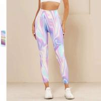 Body de gimnasio sin costuras para mujer, pantalones de yoga con estampado digital, levantamiento de cadera, monos deportivos, pantalones de entrenamiento de cintura alta - details 27