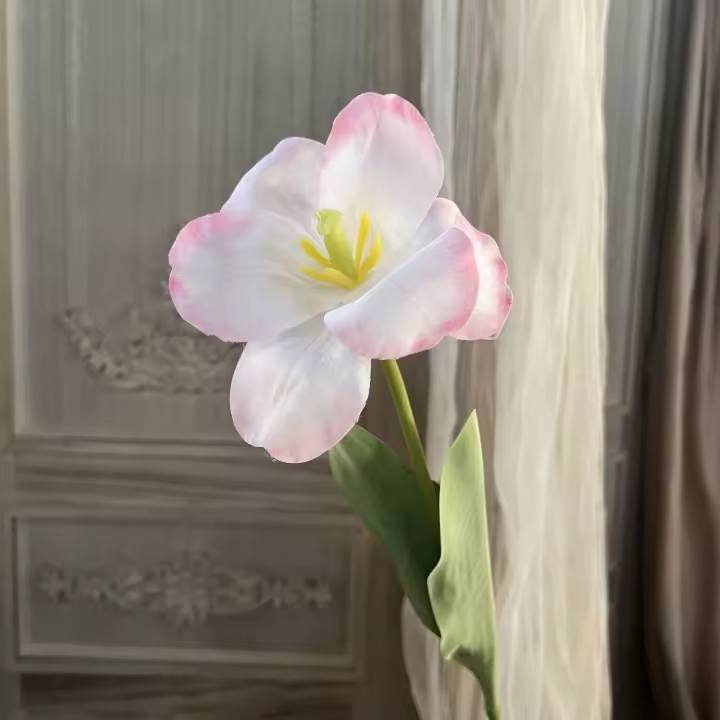 Nuevo Simulación de tulipán, flores grandes, simulación de ramas de tulipanes, decoración - 1