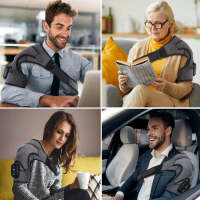 Mantel Calentado Masajeador Eléctrico sin Cable con Vibración para Hombres y Mujeres - details 1