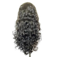 Peluca rizada negra para mujer, pelo de fibra resistente al calor, Cosplay, fiesta de disfraces, uso en vacaciones - details 0