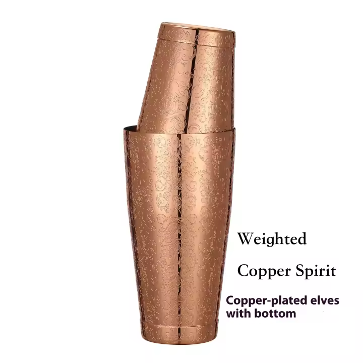 Coctelera Trasera Boston Shaker: Juego de 2 piezas: Herramienta de Barra de barmano profesional with peso de 18,6 Oz y peso de 25 oz - 1