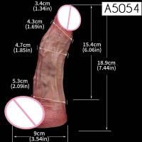 Leten SXXY Juguetes Sexuales de Silicona de Doble Capa con Ventosa, Tacto Suave de Piel, Tapón Anal de Dos Capas para Hombres Adultos - details 14
