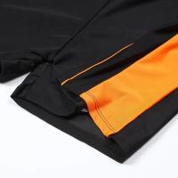 Pantalones cortos de playa holgados para hombre, bañadores térmicos simples negros de gran tamaño con ángulo plano, ropa deportiva informal, ropa de playa - details 8
