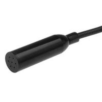 Micrófono de grabación USB portátil omnidireccional, 360 grados, adecuado para PC, portátil, ordenador de escritorio, negro - details 6