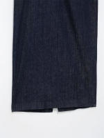 OUWU- Vestidos Midi Plisados De Mezclilla Para Mujer, Vestidos Largos Sin Mangas Con Cuello Redondo A La Moda, Vestido De Fiesta Elegante Vintage Para Mujer - details 5