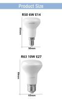 Bombillas LED Ahorradoras de Energía Luz Cálida Blanca No Parpadeante 5Pcs Halógenos - details 1