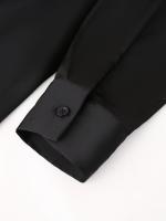 Conjunto de Moda para Mujeres OUWU Camisa de Manga Larga, Pantalones Rectos, Top de Encaje, Pantalones Sueltos - details 14