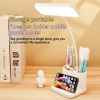 Lámpara de mesa LED USB para estudiantes universitarios, luz nocturna de lectura, protección ocular, 3 colores - details 5