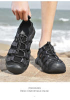 Sandalias de hombre con suela suave y antideslizante, zapatos de rastreo de río, zapatos de playa para hombre, zapatos de vadeo al aire libre para parejas, zapatos de verano para mujer - details 1