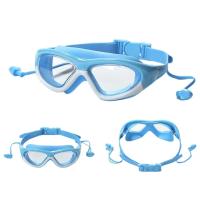 Gafas de Natación para Niños Silicona Antiniebla Impermeables con Marco Grande - details 3