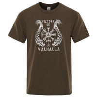 Camiseta con Estampado de Leyenda Vikinga para Hombre, Prenda de Algodón, Manga Corta, Estilo Retro, Valhalla Odín, Camisa Clásica de Verano, 2022 - details 17