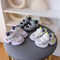 Malla de los niños empalme zapatillas de deporte otoño niños guapo moda papá zapatos niñas medio niños zapatos casuales. - details 13