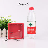 Cajas de Regalo de Papel Kraft Blanco 10Pcs con Ventana de PVC Transparente - details 9