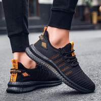 Zapatillas deportivas transpirables para hombre: calzado informal sin cordones con suela MD para actividades en todas las estaciones - details 2