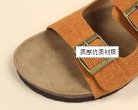 Women Flip-flop Flat Sandal Plus Size Randi Shoes Vintage Soft Wood Bottom 43 42 41 40 - details 2