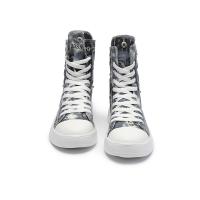 Una tallas dos tallas mujer pareja top alto con cordones nuevas alpargatas tallas euro tablero de graffiti plano - details 12