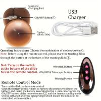 Leten Vibrador Realista Telescópico Dildo Vaginal para Mujeres Juguete Sexual Caliente con Penetración Anal - details 9