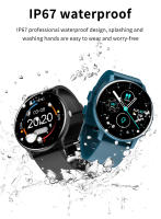 ZL02D reloj inteligente con Bluetooth, llamada, frecuencia cardíaca y detección de presión arterial, recordatorio de información, Modo deportivo - details 4