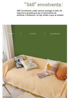 Fundas de Sofá para Todas Las Estaciones,Funda Sofá Manta para Cama Cubre Sofá Cubrecama Plaid,Hogar y Decoración,1 Unidad - details 2