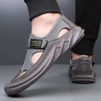 Nuevos zapatos informales al aire libre para hombre transpirables de malla de verano más vendidos con material superior antideslizante - details 8