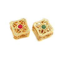 Pulseras de Abalorios Nepaleses Vintage 5PCS Matte Dorado Accesorios de Alta Calidad Rosediy - details 66