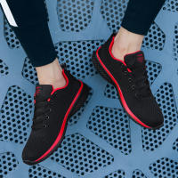 Zapatos ligeros para caminar para hombre, zapatillas deportivas informales a la moda, transpirables, color verde - details 17