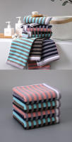Towel woven stripe thickened absorbent soft adult face towel household cotton towel - details 8