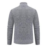 Chaqueta de Punto Formal para Hombres Abrigo de Lana de Cashmere Estilo Otoño-Invierno - details 9