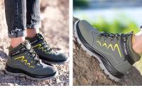 Botas con punta de acero para hombre, zapatos de trabajo indestructibles a prueba de taladros y golpes, botas de seguridad de invierno - details 10