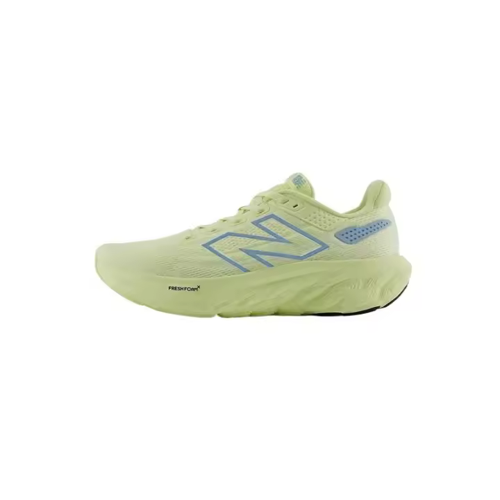 Oficial Leten NB Fresh Foam X 1080 v13 verde caqui / amarillo hombres mujeres zapatillas para correr - 1