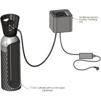 Enfriador de Vidrio con CO2 Ideal para Copas, Vasos, Beveridas Mezcladas y Vino - details 4