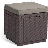 Cube de Grafito Hocker Ottoman de Muebles y Organización - details 5