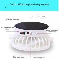 Sombrero transpirable con sombrero solar para protección solar al aire libre, ventilador recargable por USB, gorras de béisbol, protector solar de verano, 1 ud. - details 6