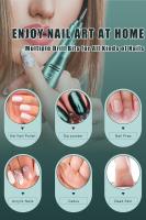 Torno para Uñas 45000 RPM, Lima de Uñas Profesionales, Set de Manicura y Pedicura with 6 Brocas, Torno Uñas, Lima Electrica Uñas, Molinillo de Uñas Eléctrico para Gel o Acrilicas - details 2