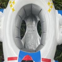 Barco Pirata Para Niños Anillo De Natación Asiento De Avión Con Pistola De Agua Piscina Agua Flotante Juguetes Montar Bote Inflable - details 17