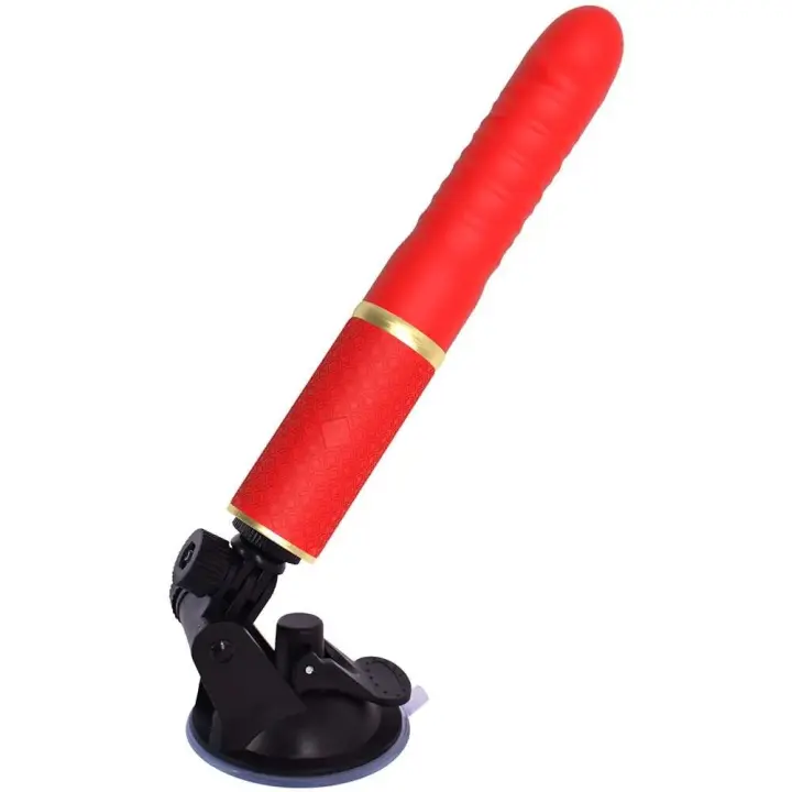 Hine consolador de empuje vibrador sexo adulto mujeres hombres punto G juego del clítoris gran ventosa juguetes anales para pareja - 1