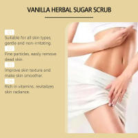Viaree Vanilla Body Scrub hidrata profundamente, suaviza y suaviza toda la piel del cuerpo. - details 9
