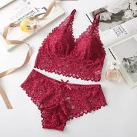 Conjunto de Lencería de Encaje sin Costuras para Mujeres Conjunto de Sujetador y Panty Bordado con Encaje Intimidad con Estilo - details 19