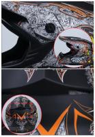 Casco de Seguridad para motocross, protector de cabeza para bicicleta, descenso bajo, capacete, ATV, Cruz, niño - details 4